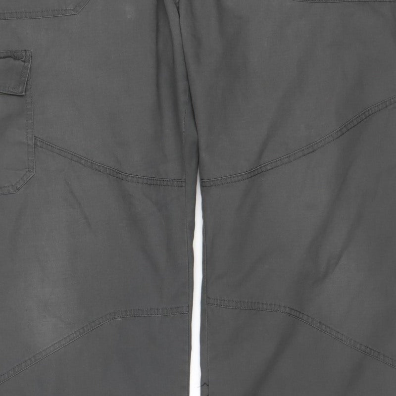 Additional view of TOG24 Men’s Grey Cargo Trousers L 36in Regular Straight Leg Pockets