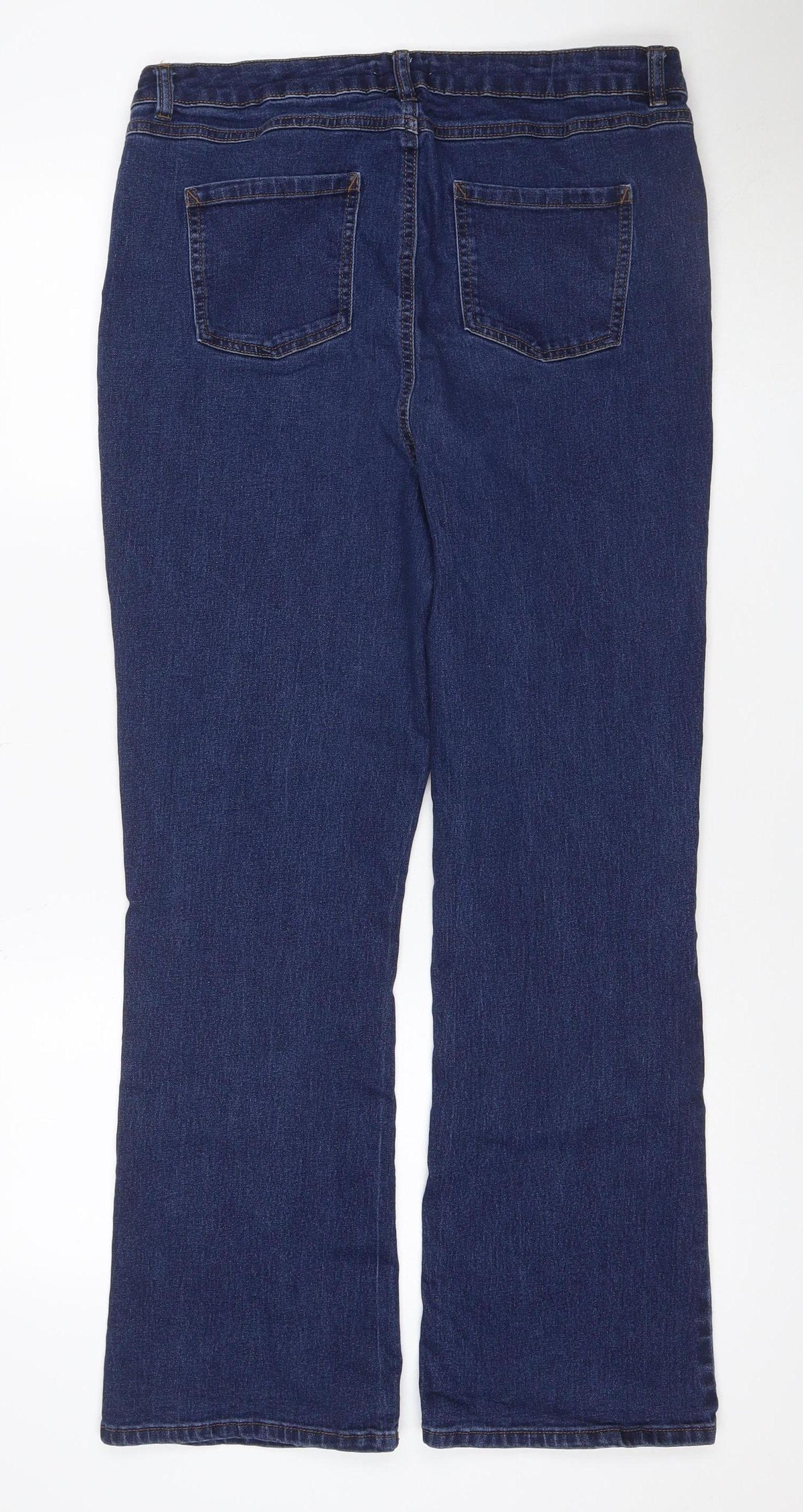 Papaya Women Blue Size 18 Skinny Stretch Jeans 29in Leg