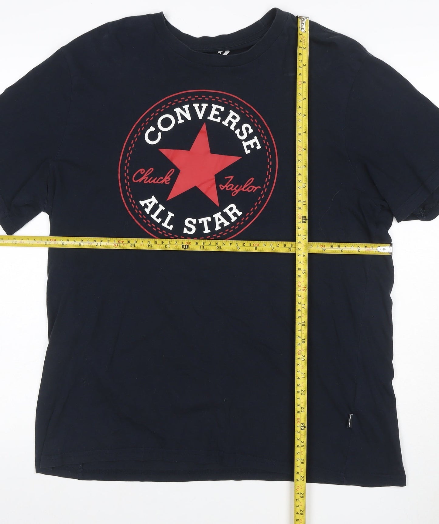 Converse Men's Black M Chuck Taylor All Star Graphic Print T-Shirt