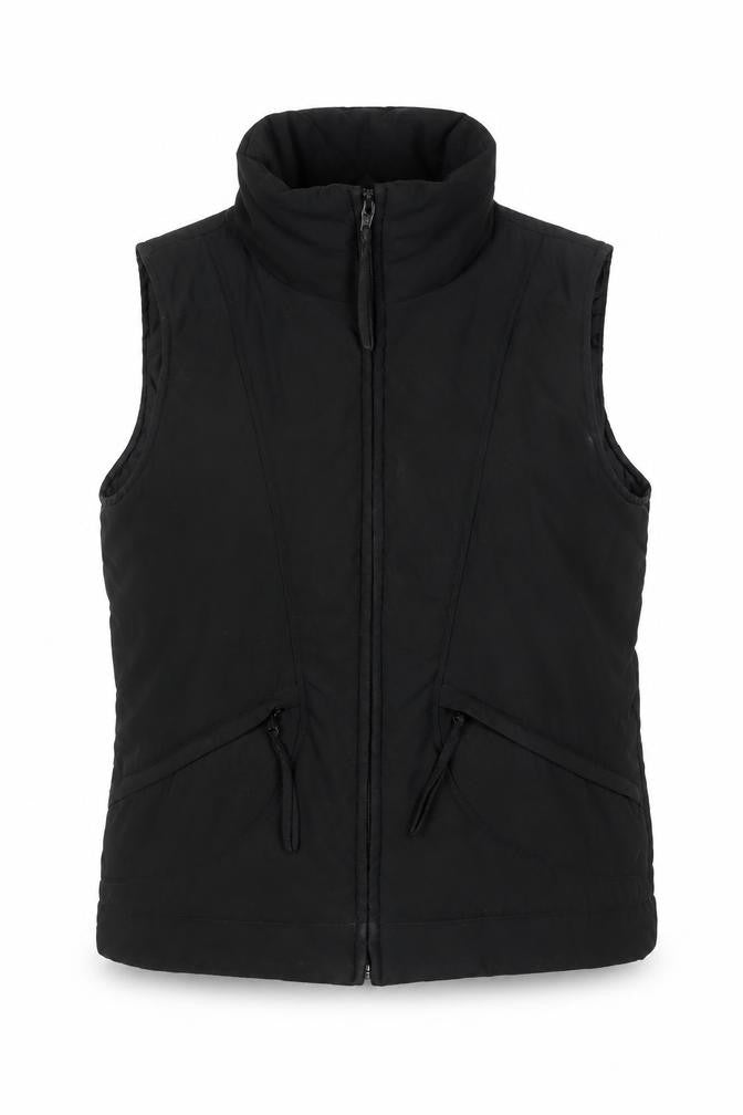 Dorothy Perkins Women Black Size 8 Padded Zip Puffer Waistcoat