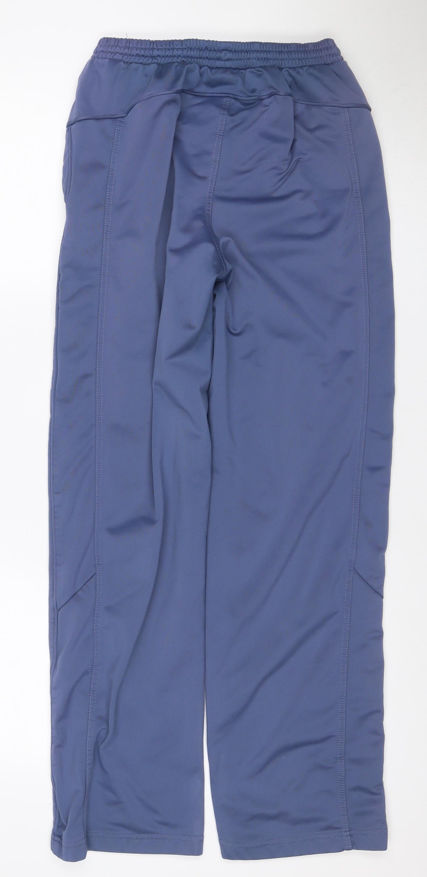 Slazenger Men’s Blue S Track Pants Straight Leg Zip Pockets