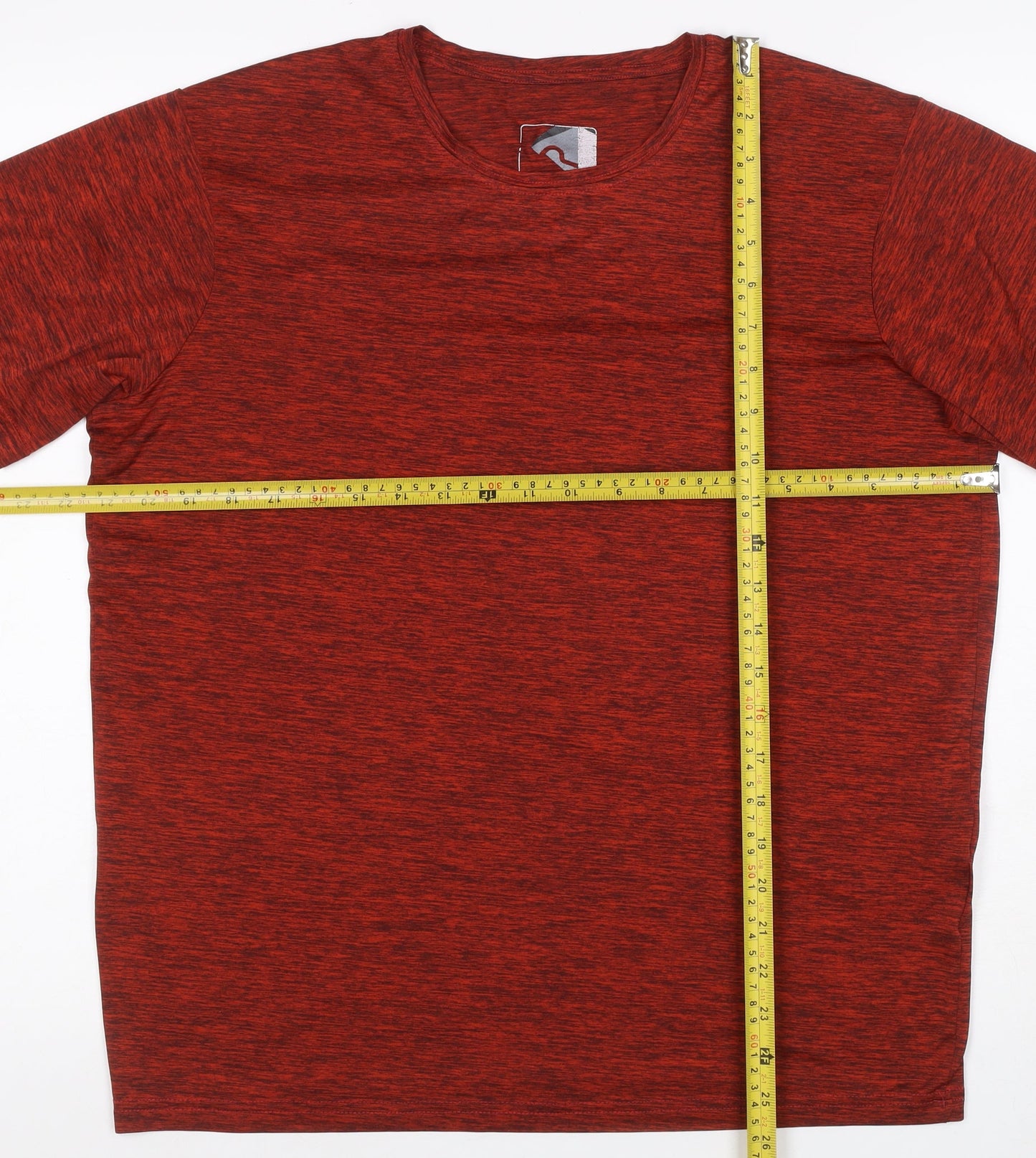 Regatta Men’s Red Marl M Basic Sports Quick Dry T-Shirt