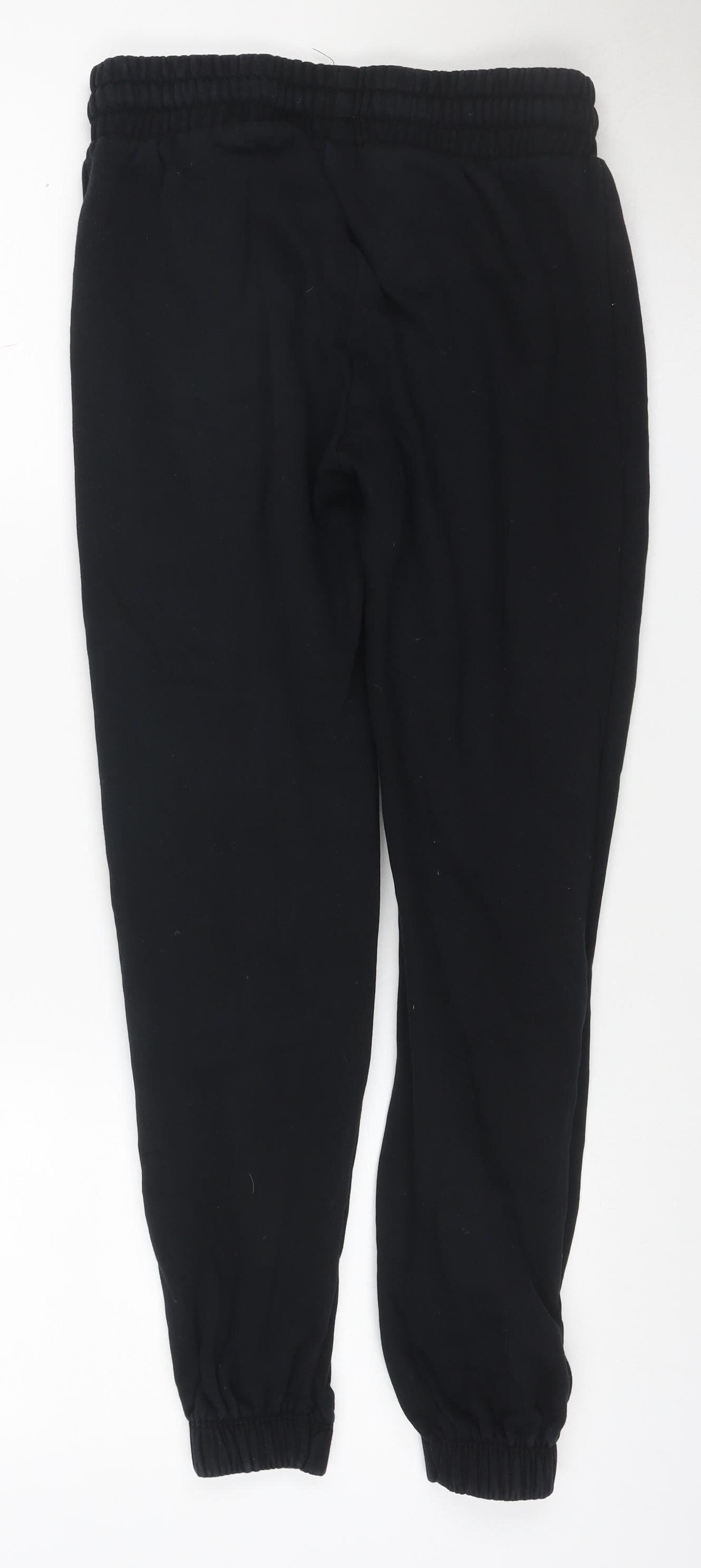 Disney Girls Black 9-10 Years Stitch & Angel Jogger Sweatpants