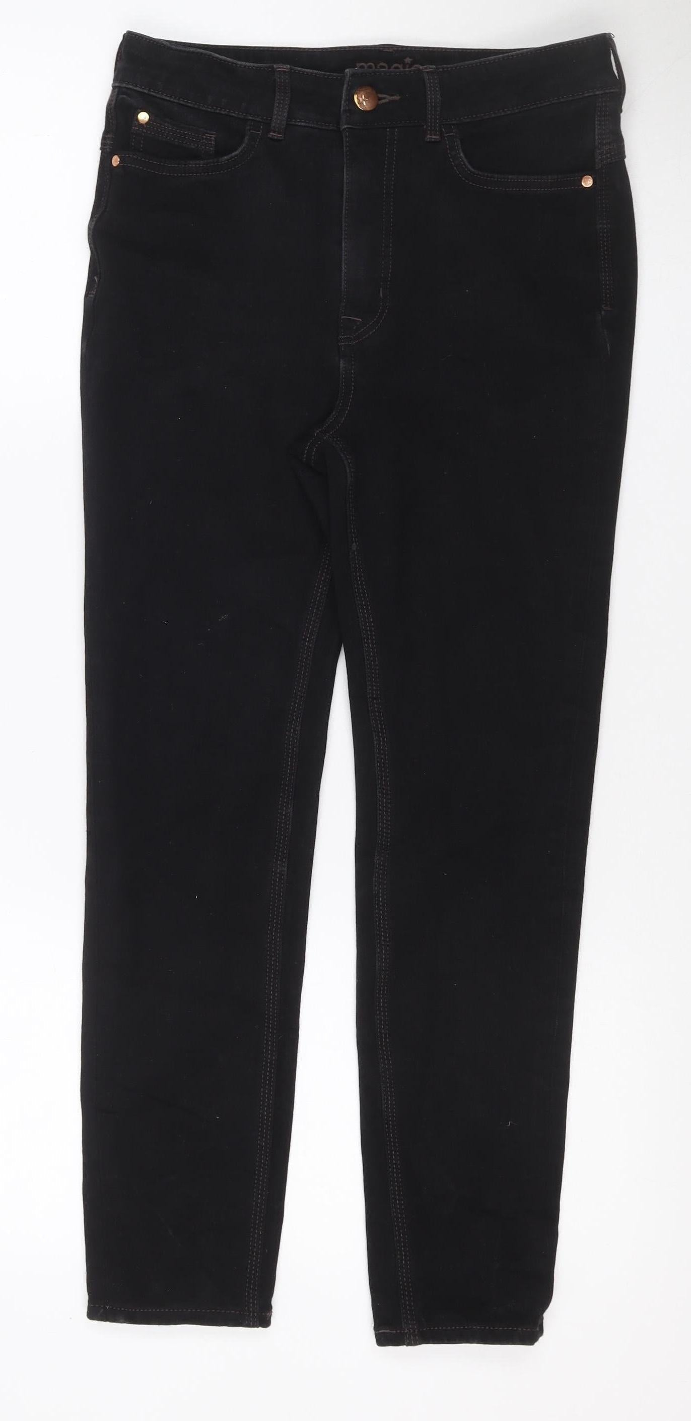 Marks and Spencer Women’s Black UK 10 Short Skinny Stretch Jeans