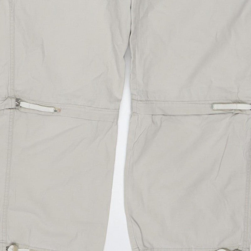 Peter Storm Women’s Beige Size 14 Convertible Cargo Trousers