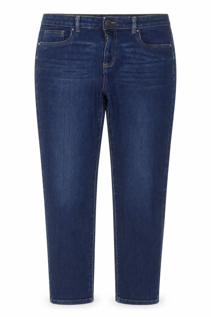 St Bernard St Bernard Women’s Blue UK 14 Straight Stretch Dark Wash Jeans
