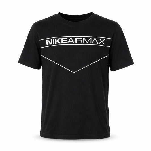 Nike Boys Black 10-12 Years Air Max Graphic Jersey T-Shirt