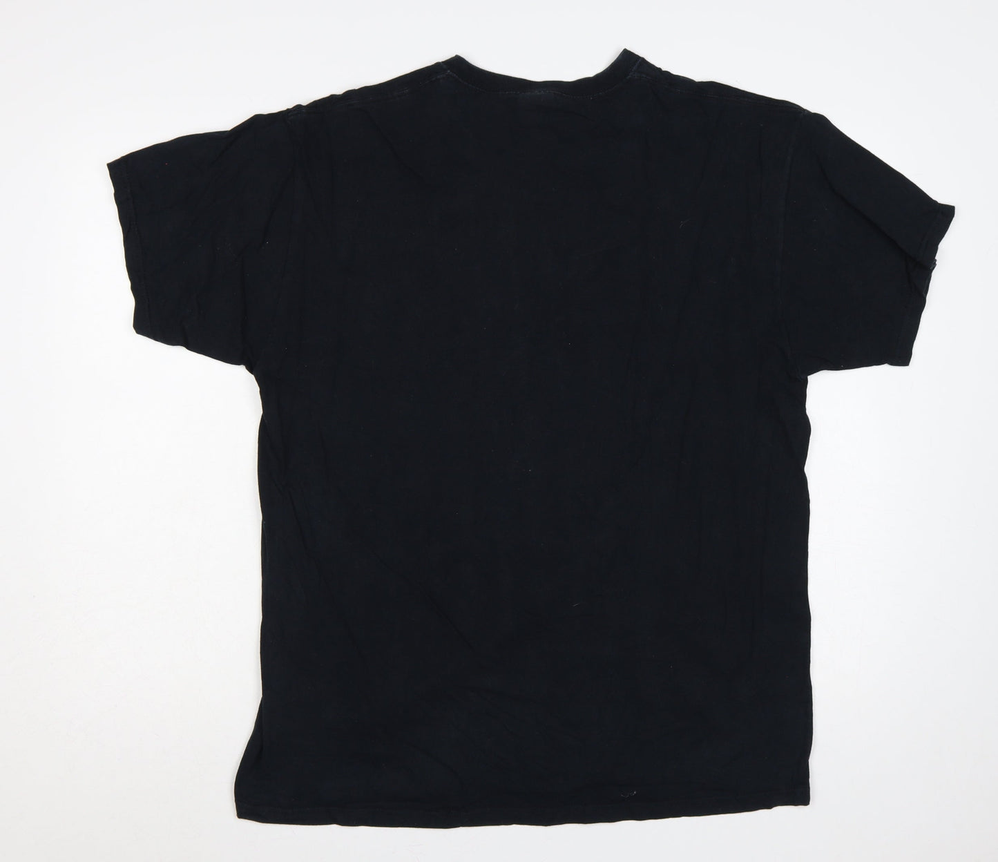 Fruit of the Loom Men Black XL Metallica Skull Graphic T-Shirt