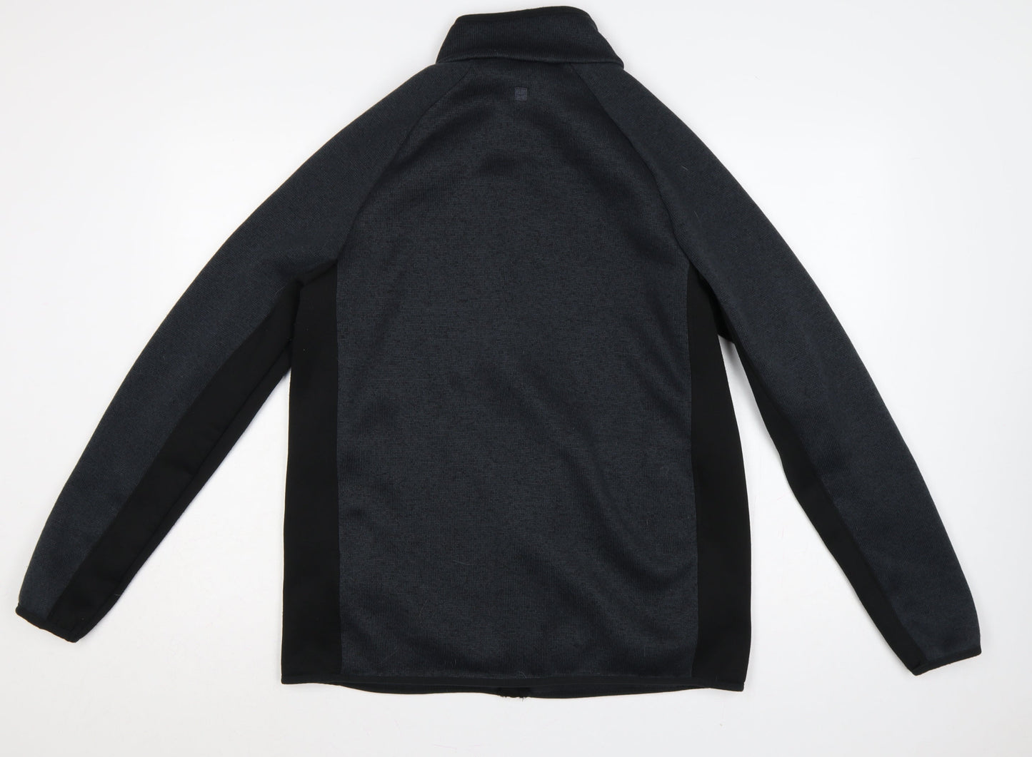 Mountain Warehouse Men's Black L Basic Jacket Full Zip Soft Shell