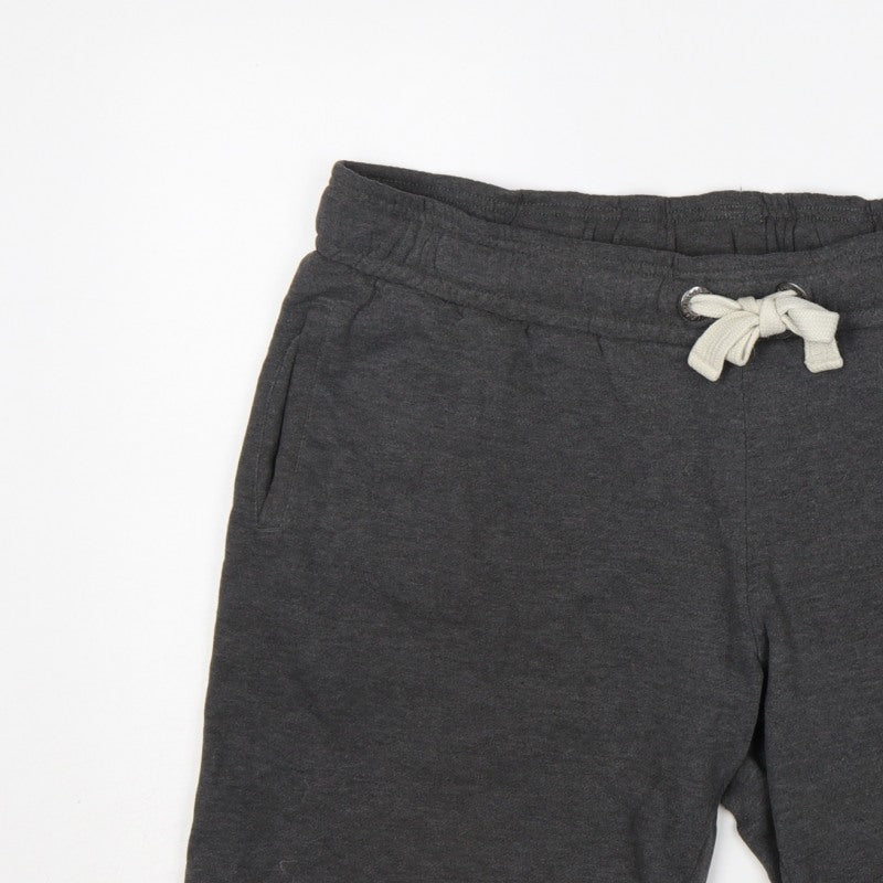 American Freshman Men’s Grey XL Notre Dame Sweat Shorts Logo
