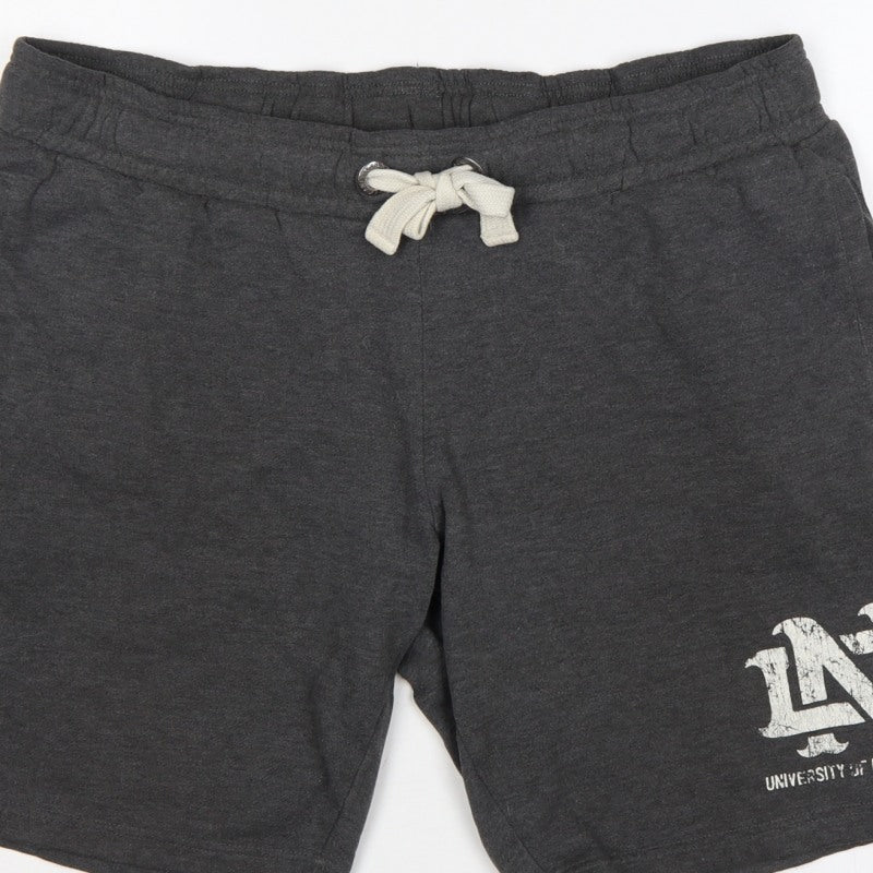 American Freshman Men’s Grey XL Notre Dame Sweat Shorts Logo
