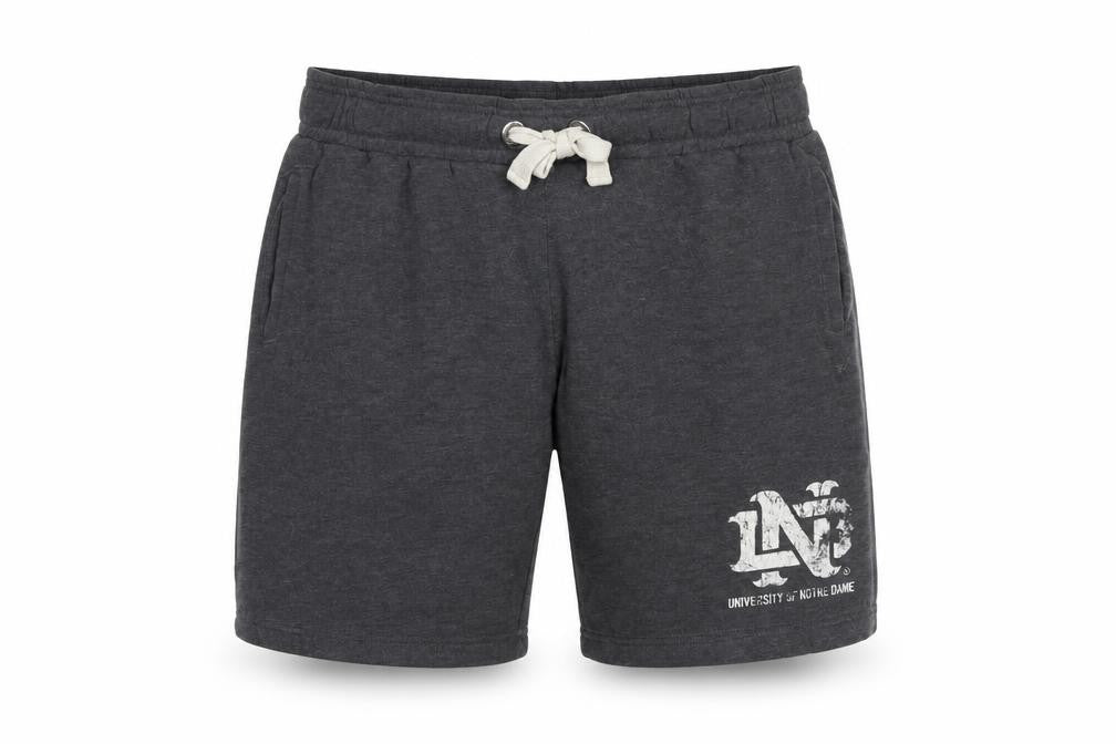 American Freshman Men’s Grey XL Notre Dame Sweat Shorts Logo