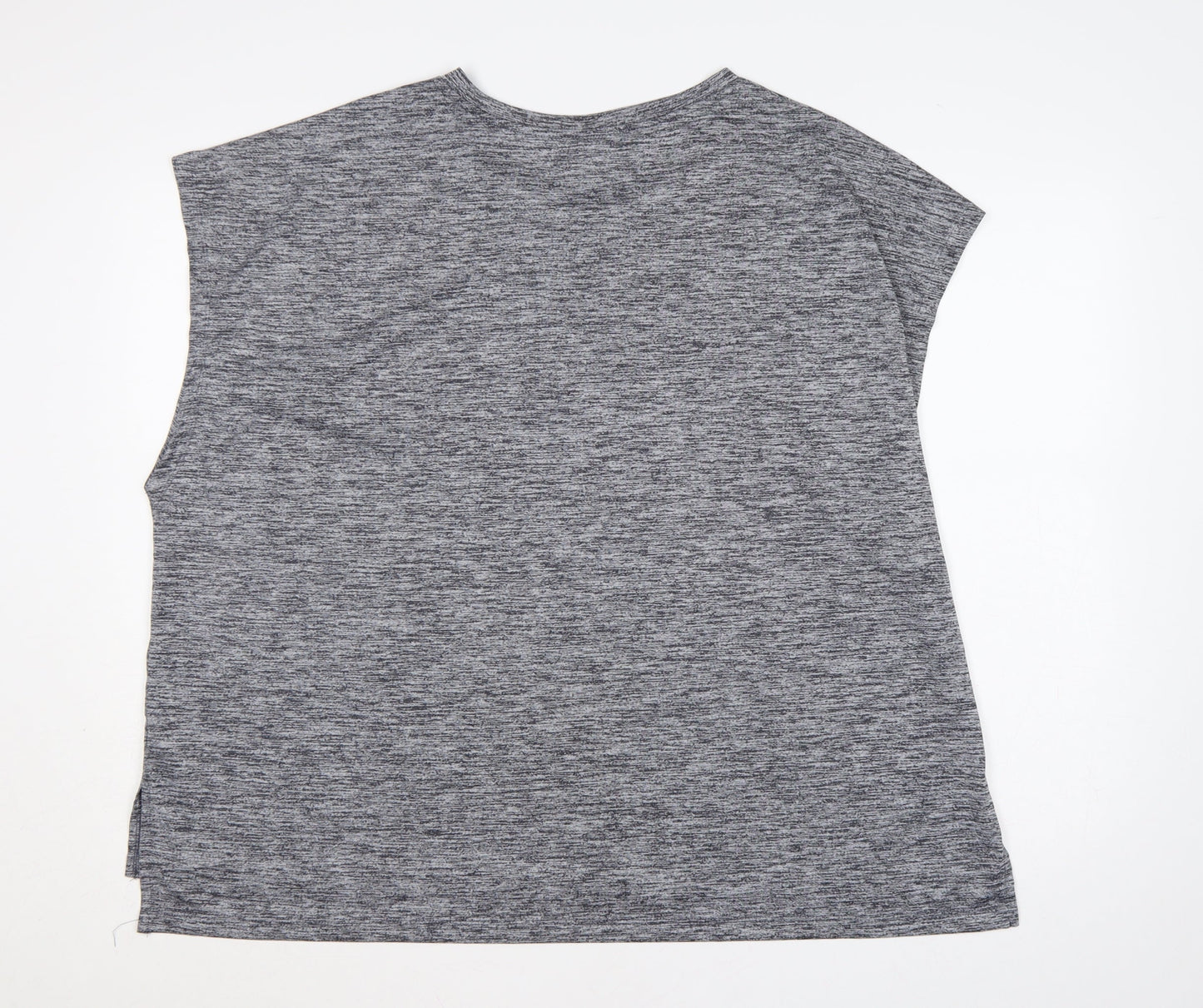 Dunnes Stores Women Grey 2XL Basic Sport Gym Training T-Shirt