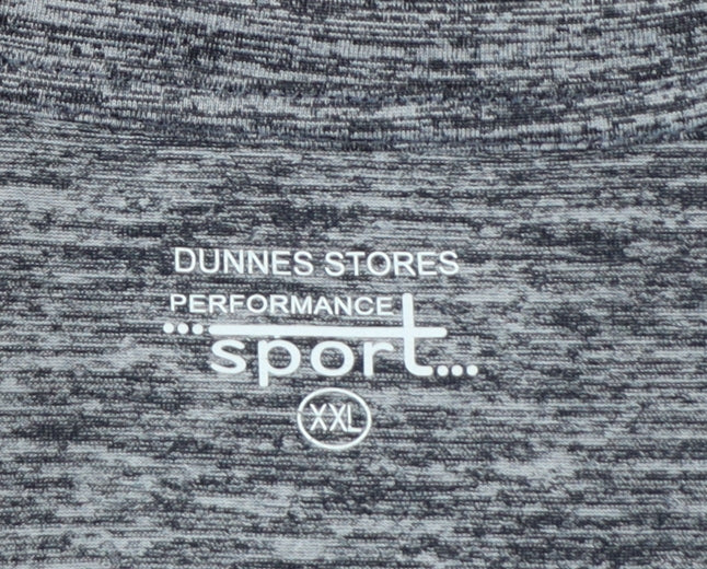 Dunnes Stores Women Grey 2XL Basic Sport Gym Training T-Shirt