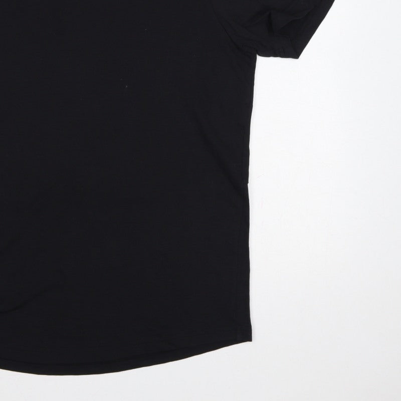 Additional view of Stance Men’s Black Medium Logo Back Short Sleeve T-Shirt