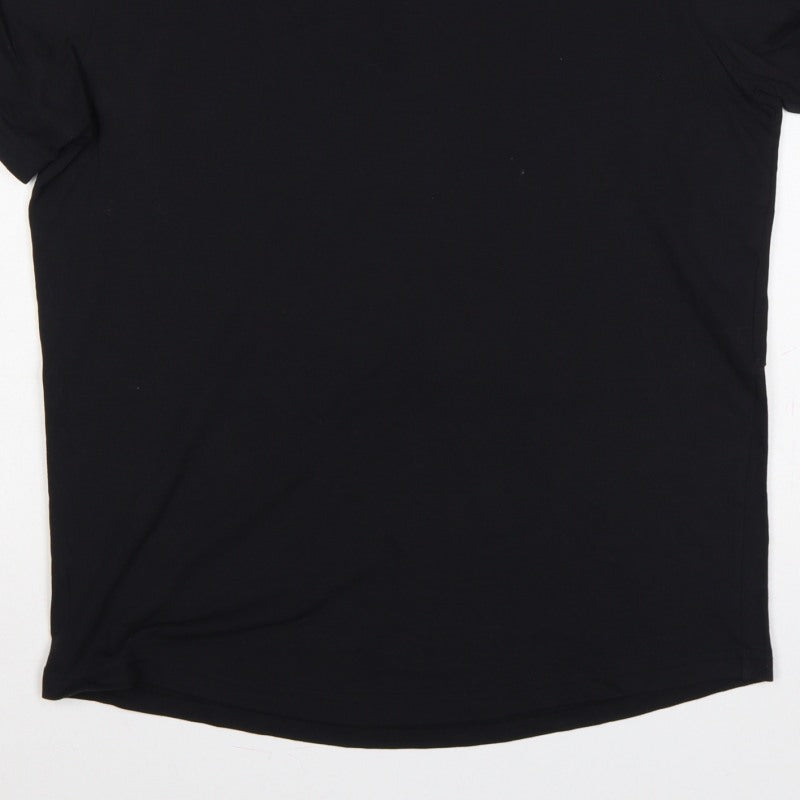 Additional view of Stance Men’s Black Medium Logo Back Short Sleeve T-Shirt