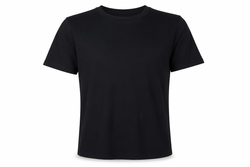 Front view of Stance Men’s Black Medium Logo Back Short Sleeve T-Shirt