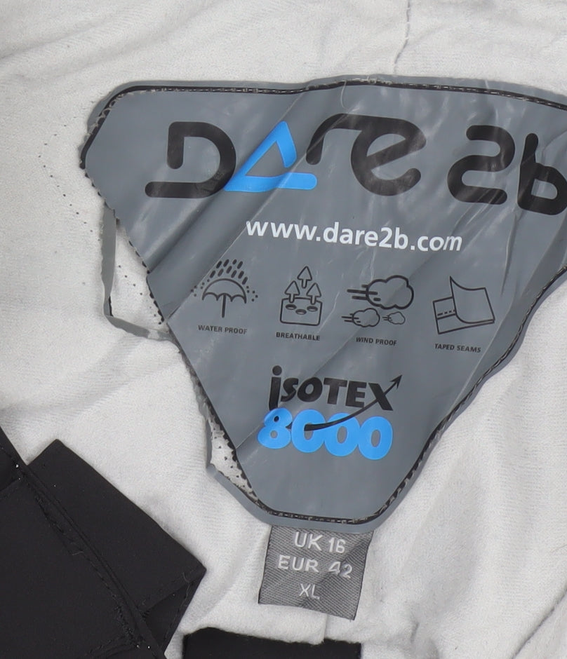 Dare2b Women’s Black UK 16 Isotex 8000 Waterproof Snow Pants