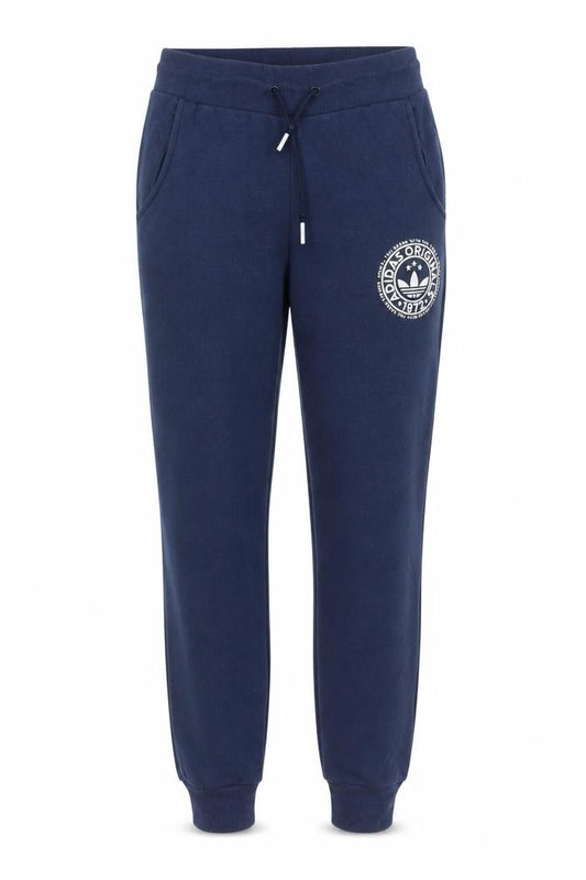 Adidas Originals Women’s Blue UK 8 Jogger Sweatpants Logo Pockets