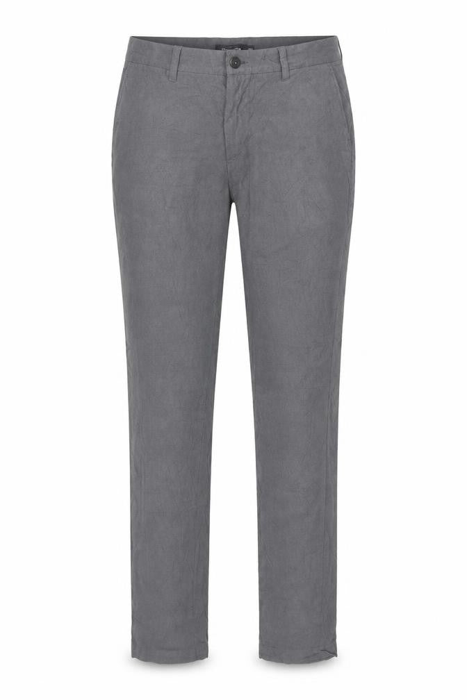 Dressmann Women’s Grey Slim Fit Chino Trousers Size 34 34/34