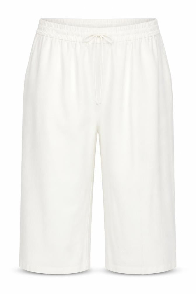 Marks & Spencer Women’s White Size 24 Wide-Leg Drawstring Trousers