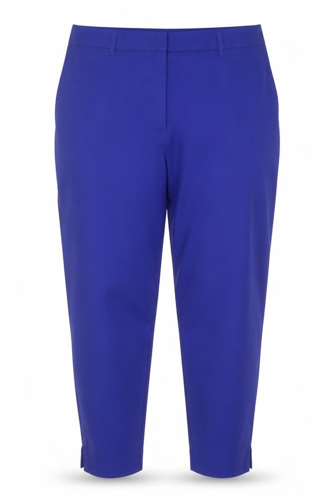 Marks & Spencer Women's Blue Size 20 Tapered Ankle Work Trousers