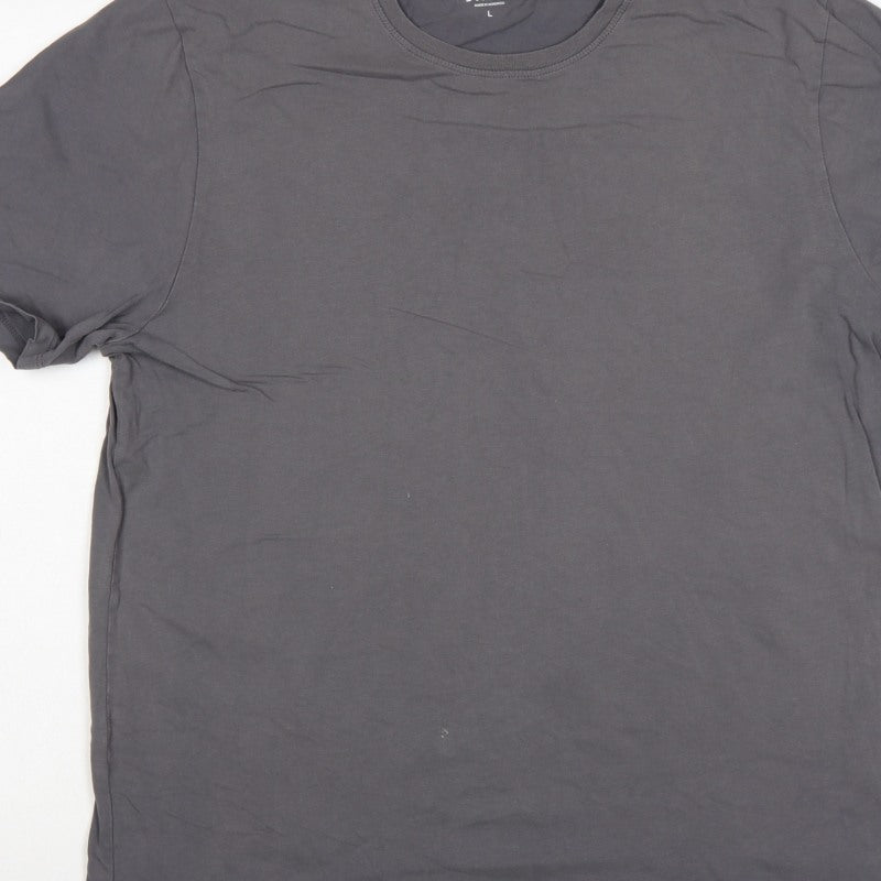 Boden Men’s Grey L Crew Neck Short Sleeve Jersey T-Shirt