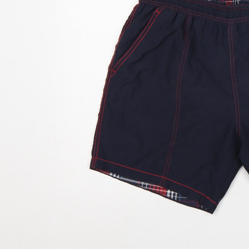 Additional view of Speedo Men’s Blue L Swim Shorts Elastic Waist Pockets