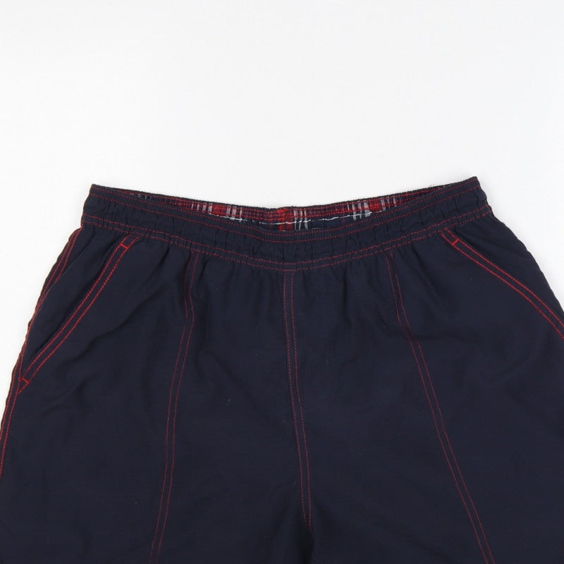 Additional view of Speedo Men’s Blue L Swim Shorts Elastic Waist Pockets