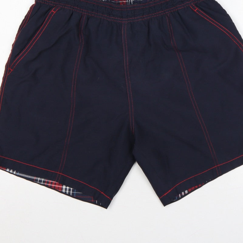 Additional view of Speedo Men’s Blue L Swim Shorts Elastic Waist Pockets