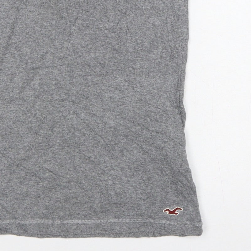 Hollister Teens Grey XS Lace Scoop Neck Camisole Tank Top