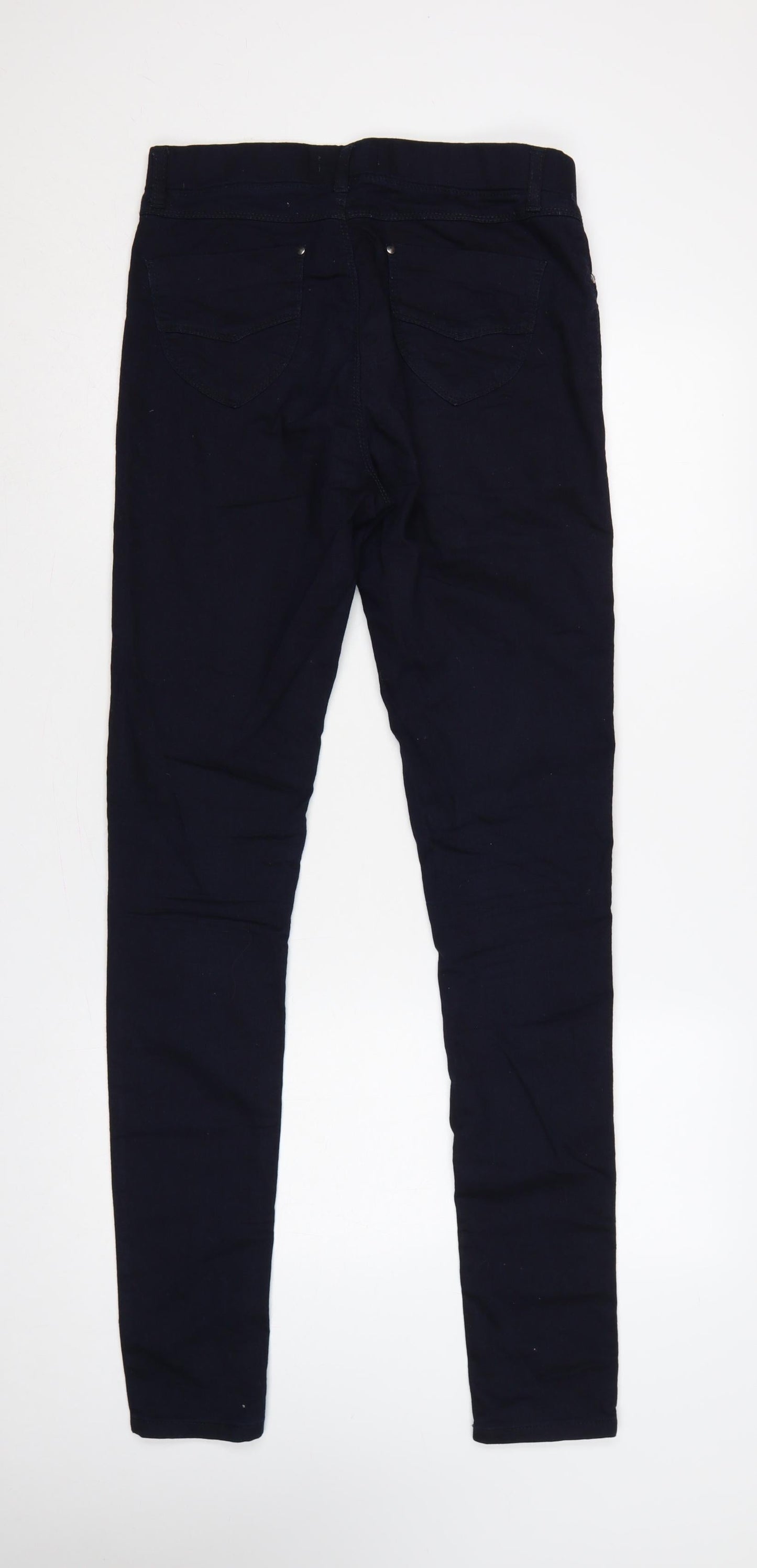 Dorothy Perkins Women Black Size 12 Stretch Denim Jeggings Pockets
