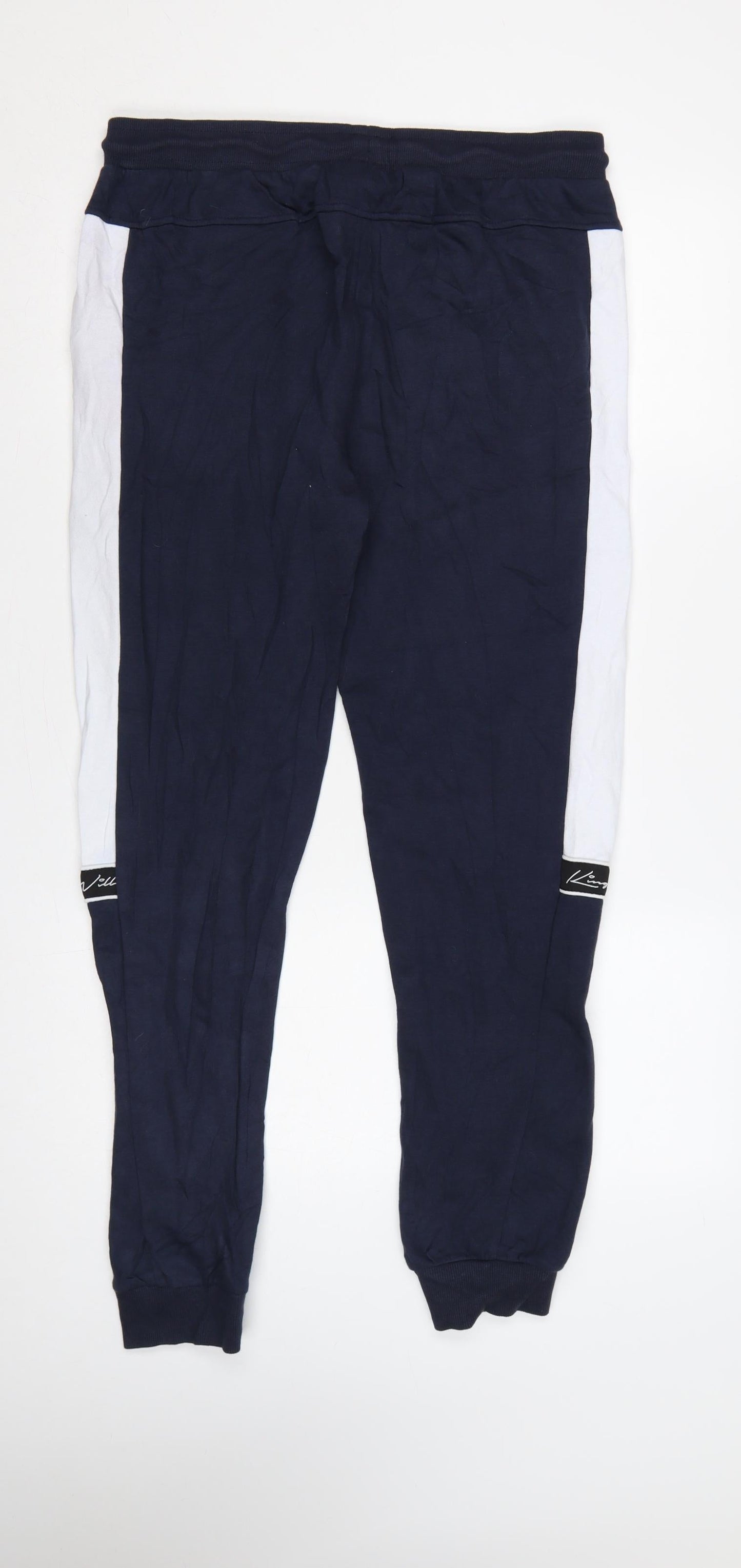 Kings Will Dream Men's Blue M Jogger Sweatpants Logo Drawstring