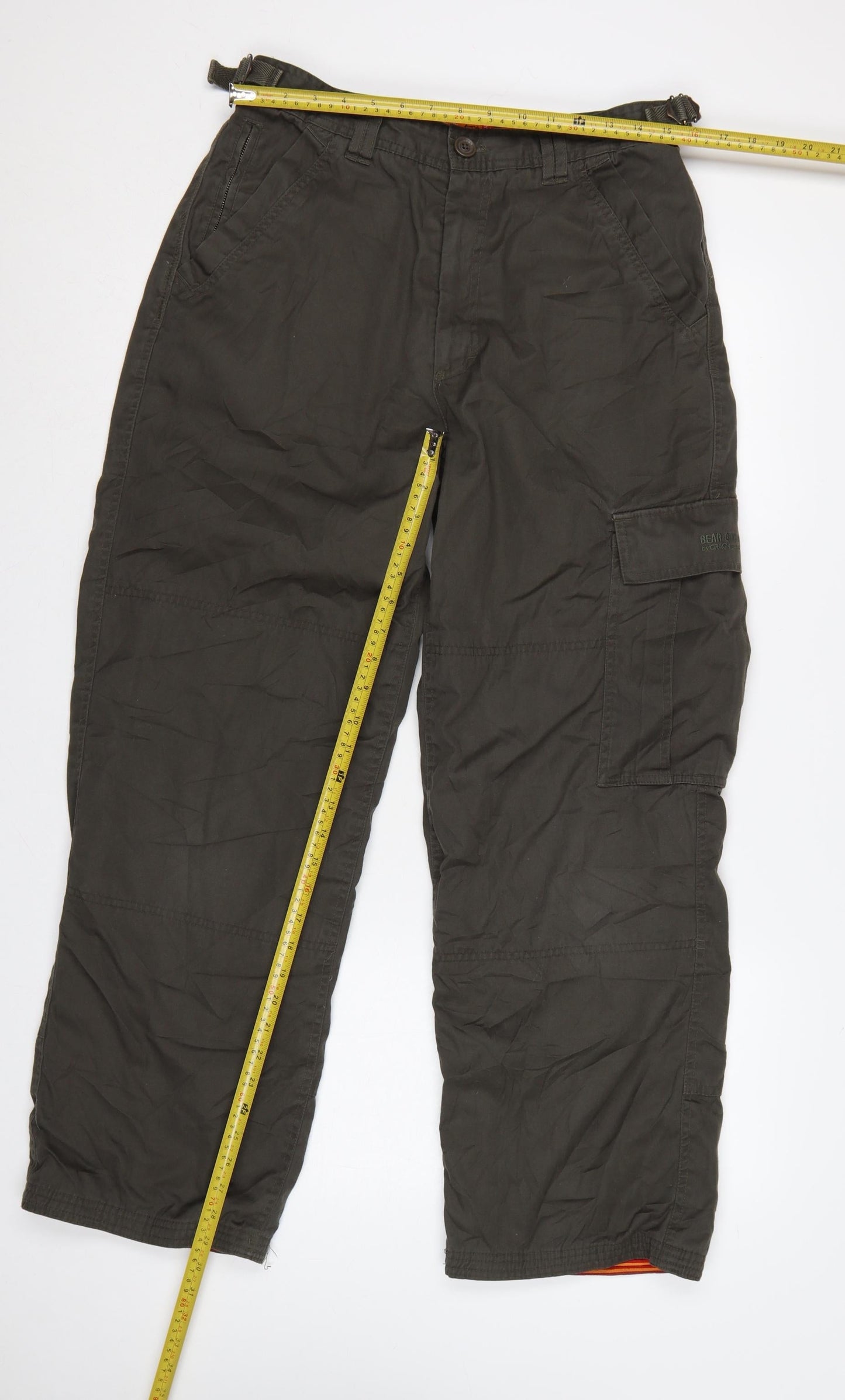 Craghoppers Bear Grylls Men’s Grey 32 Cargo Trousers Adjustable Waist