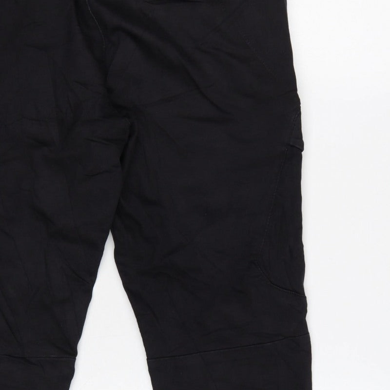 Additional view of Pull&Bear Men’s Black M Cargo Jogger Trousers Drawstring