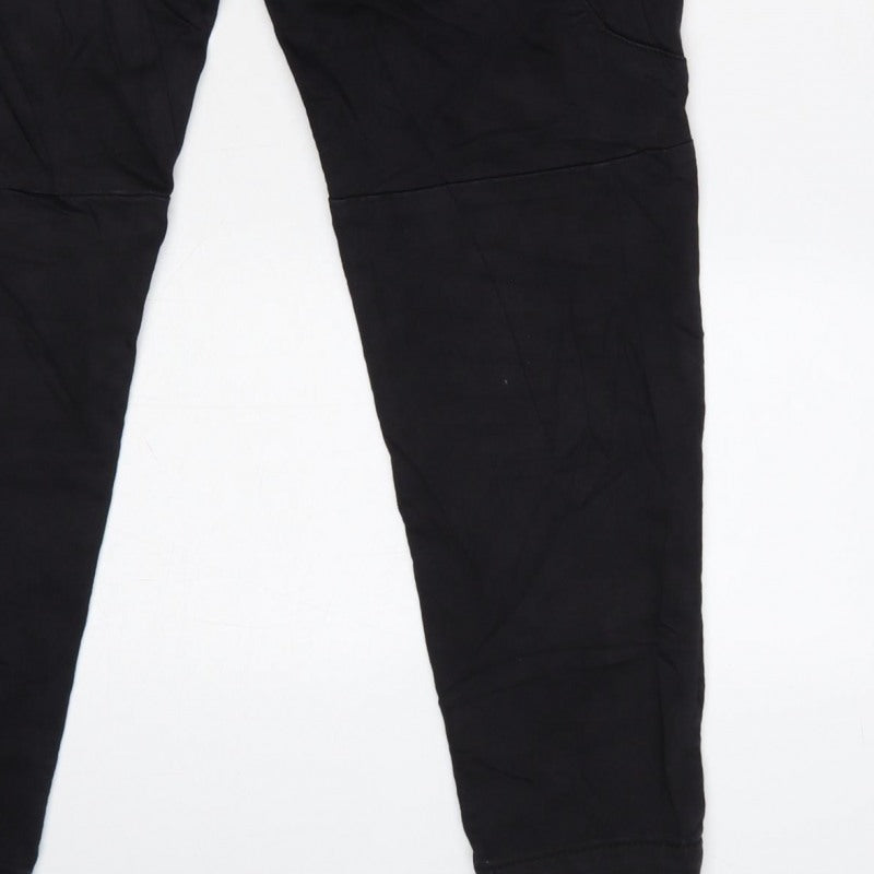Additional view of Pull&Bear Men’s Black M Cargo Jogger Trousers Drawstring