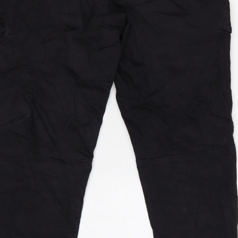 Additional view of Pull&Bear Men’s Black M Cargo Jogger Trousers Drawstring