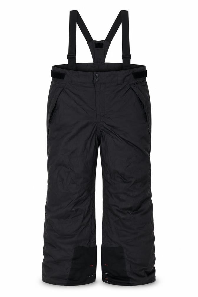 Wedze Men’s Black M Snow Ski Trousers Braces Insulated Waterproof