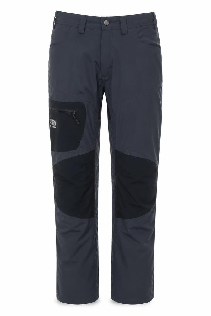 Karrimor Men's Blue XL Snow Ski Trousers Adjustable Waist Ankle Zip