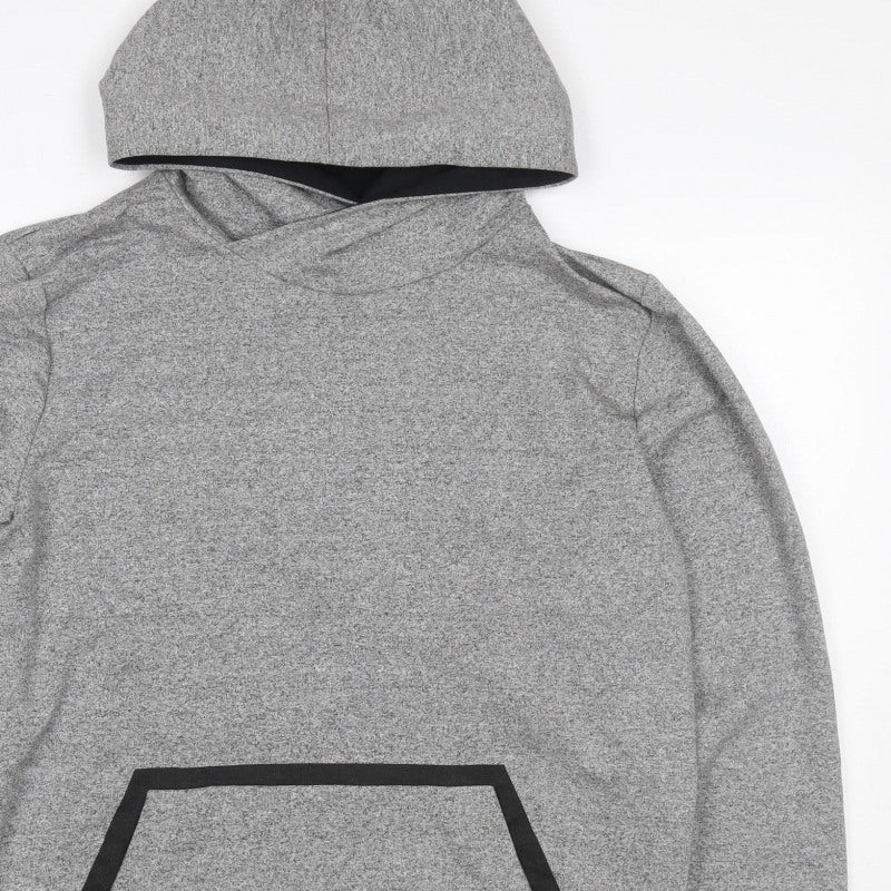 Additional view of Jack & Jones Core Men's Grey XL Pullover Hoodie Kangaroo Pocket