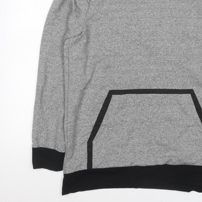 Additional view of Jack & Jones Core Men's Grey XL Pullover Hoodie Kangaroo Pocket