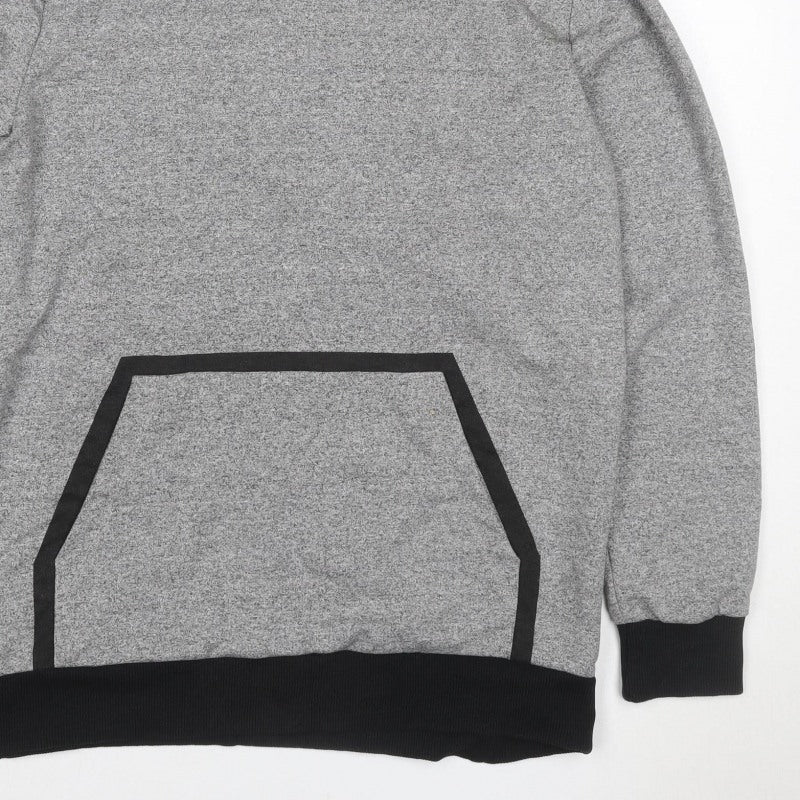 Additional view of Jack & Jones Core Men's Grey XL Pullover Hoodie Kangaroo Pocket