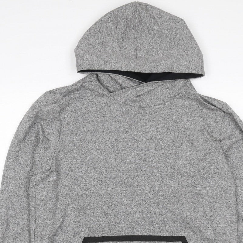 Additional view of Jack & Jones Core Men's Grey XL Pullover Hoodie Kangaroo Pocket
