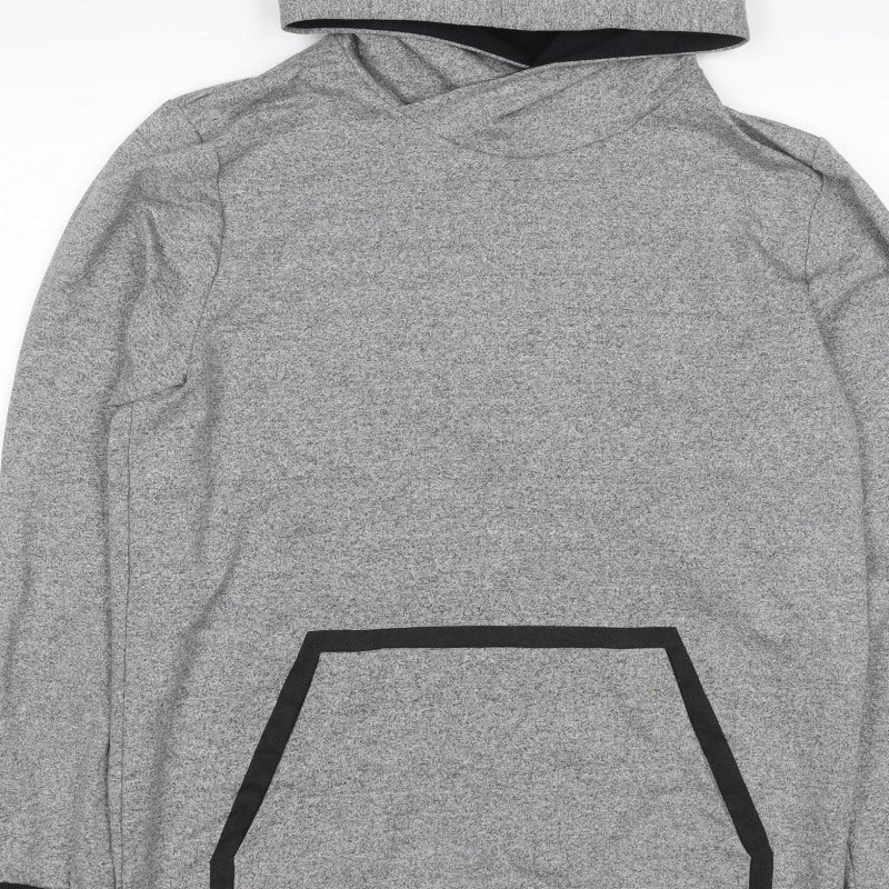 Additional view of Jack & Jones Core Men's Grey XL Pullover Hoodie Kangaroo Pocket