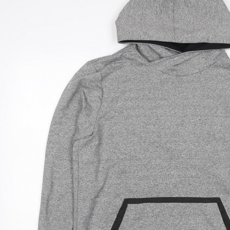 Additional view of Jack & Jones Core Men's Grey XL Pullover Hoodie Kangaroo Pocket
