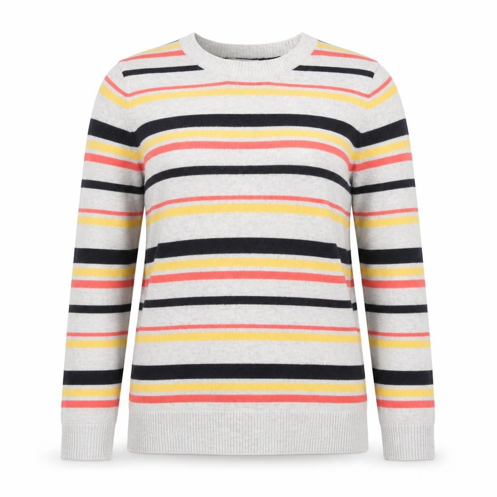 Weekend by John Lewis Women’s Multicoloured Stripe Jumper UK 12 Knit