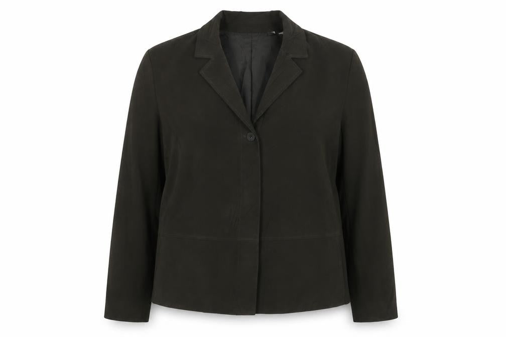 Next Women’s Brown UK 16 Single-Breasted Lined Stretch Blazer
