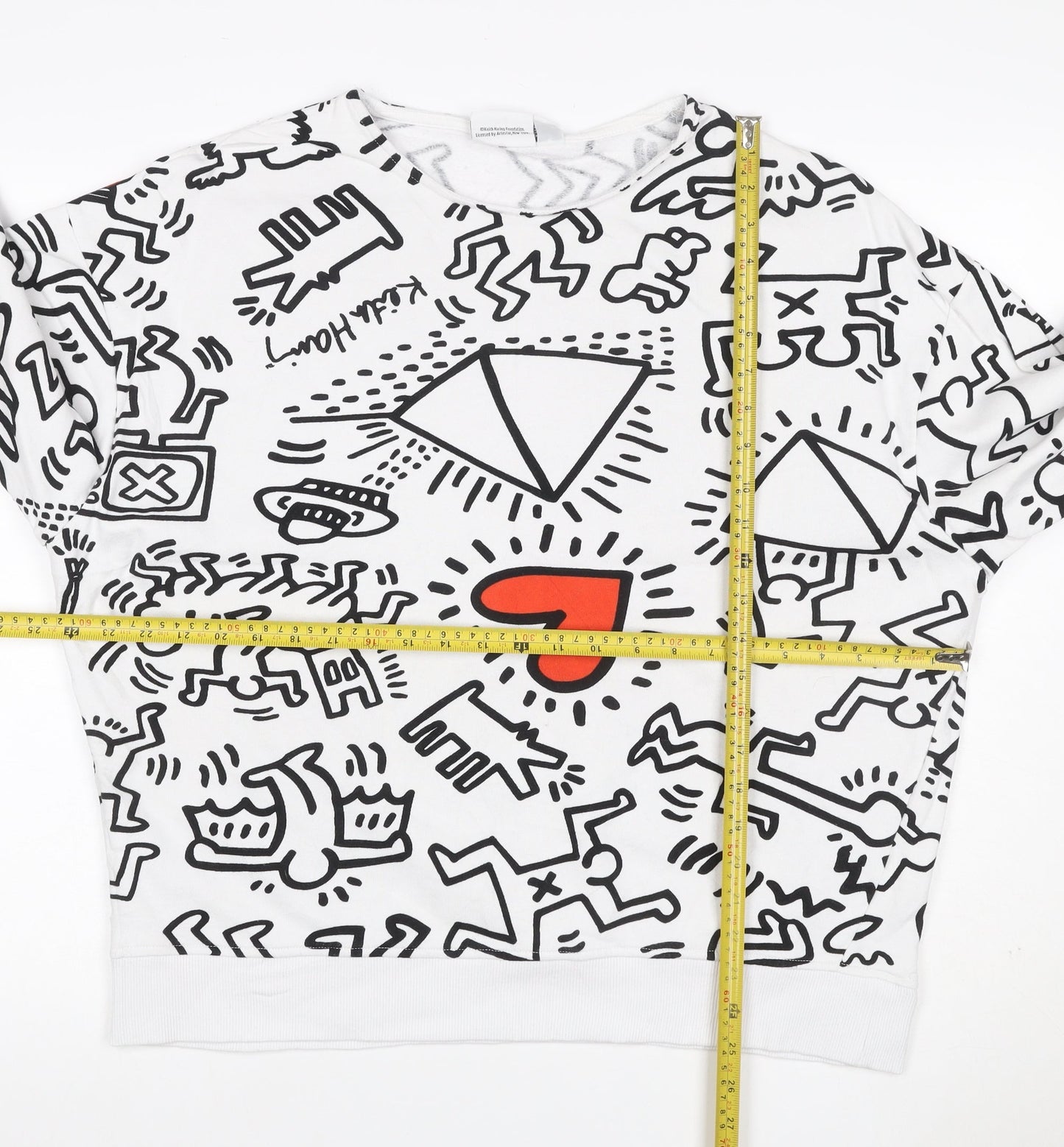 Keith Haring Women’s Multicoloured Graphic Print Sweatshirt M UK 12/14