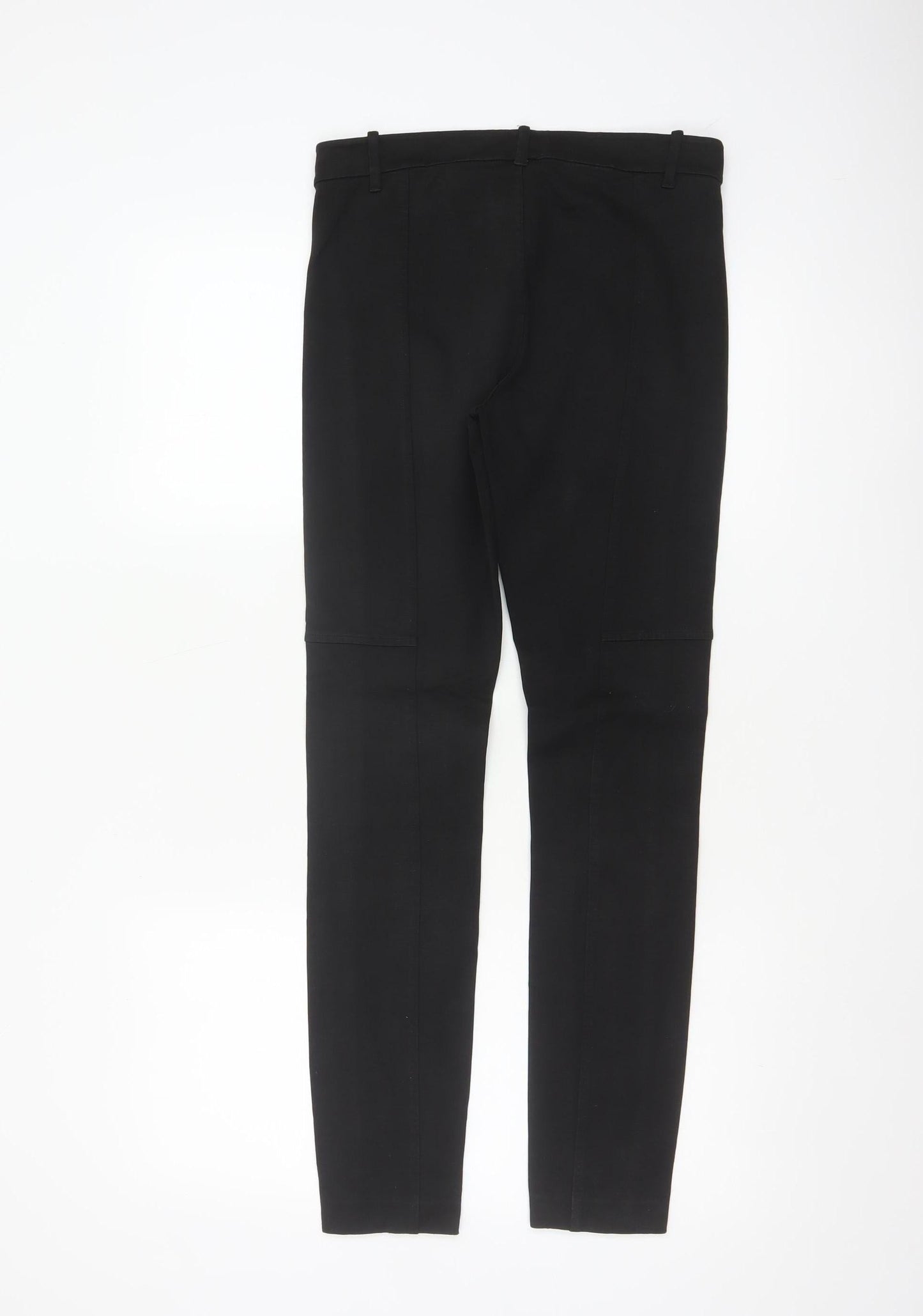 Polo Ralph Lauren Women Black Size 4 Tapered Slim Dress Trousers