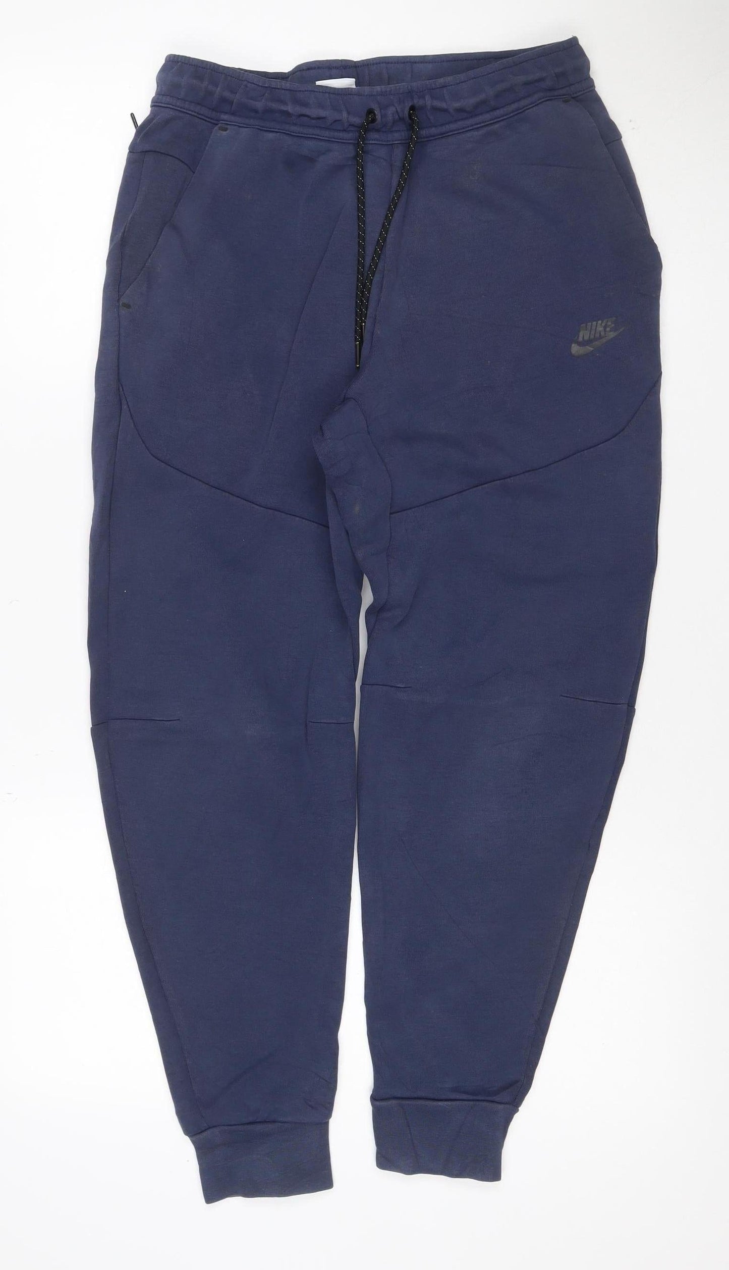 Nike Men’s Blue Size S French Terry Tapered Jogger Track Pants